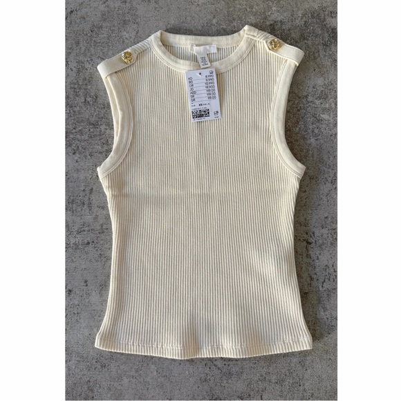 H&M Ribbed Tank Top - Picture 6 of 10
